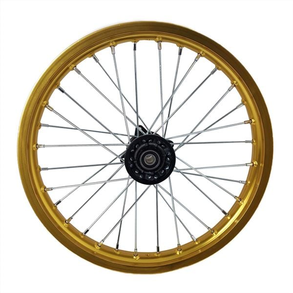 Pit Bike 17" Gold Front Wheel Rim