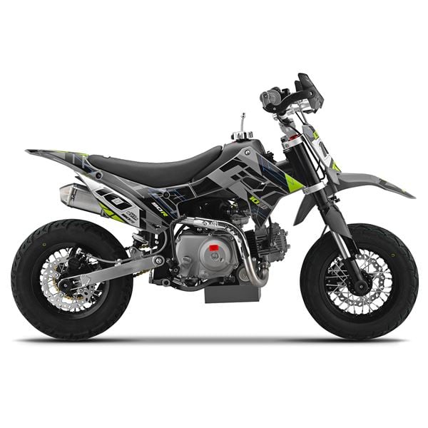 10Ten 90R 90cc Motorbike 62cm Semi-Automatic Mini Supermoto Pit Bike