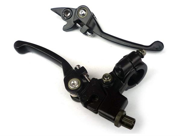 Pit Bike Folding Levers Black