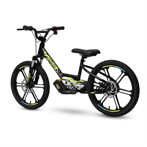 Amped A20 300w 36v 5.0ah Li Black Kids Electric Balance Bike