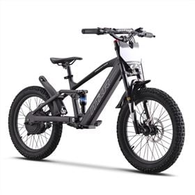 MXR Freestyle 20" 750w 36v Li 20/20 Black MX Kids Electric Balance Bike