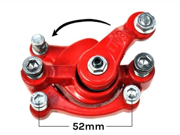 FunBikes X-Max Roughrider 1500w Electric Quad Bike Front LHS Brake Caliper