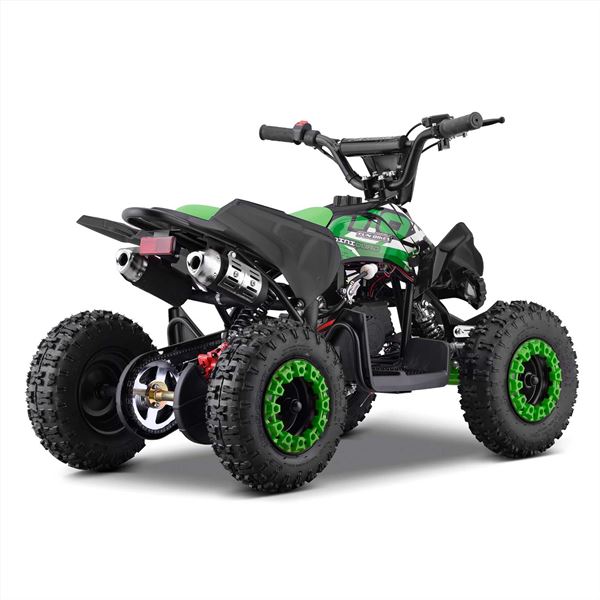 FunBikes Toxic 50cc Green Kids Petrol Mini Quad Bike