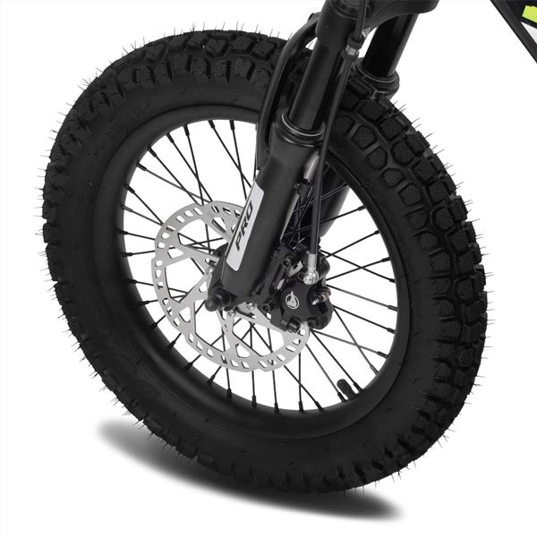 Amped A16 Pro 400w 36v 5ah Li Black Kids Electric Balance Bike