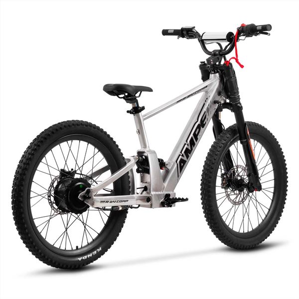 Amped A24 Comp 1500w 48v 10ah Li 24/24 Silver MX Electric Balance Bike