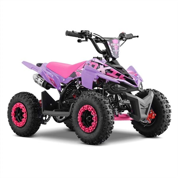 FunBikes Toxic 50cc Pink Kids Petrol Mini Quad Bike