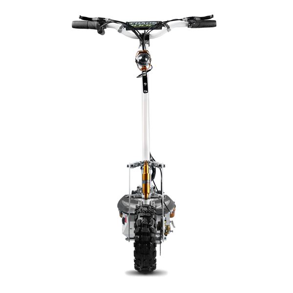 Chaos 1000w 48v SLA Hub Drive White Off Road Electric Scooter