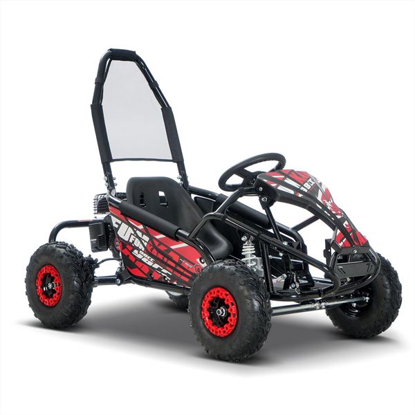 FunBikes Funkart Pro 98cc Red Kids Petrol Go Kart