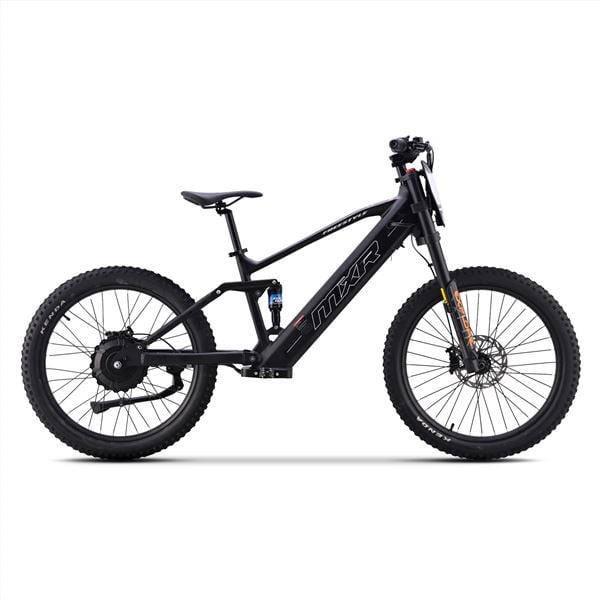 MXR Freestyle 24" 1500w 48v Li 24/24 Black MX Electric Balance Bike