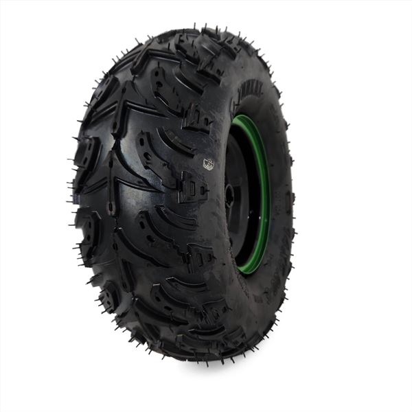 FunBikes Funkart Pro 1000w Electric Go Kart Complete Rear Wheel Green RHS