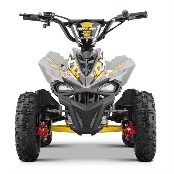 FunBikes Toxic 50cc White Kids Petrol Mini Quad Bike