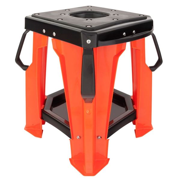 Dirt Pit Bike Pro MX Ridge Orange Stand