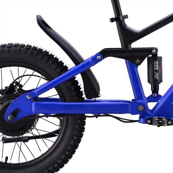 FunBikes MXR Freestyle 18" 350w 36v Li 18/18 Blue Electric MX Bike