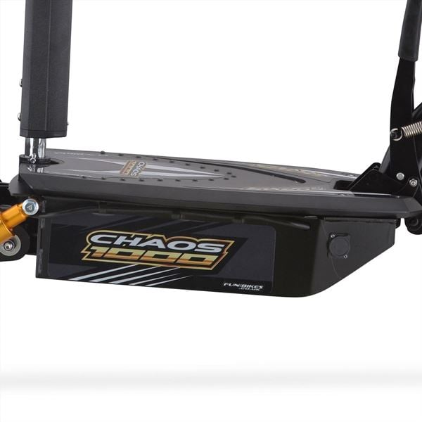 Chaos 48v 1000w Hub Drive Off Road Black Adult Electric Scooter