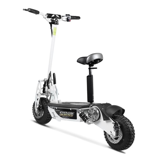 Chaos 1000w 48v SLA Electric Scooter White [IP54]