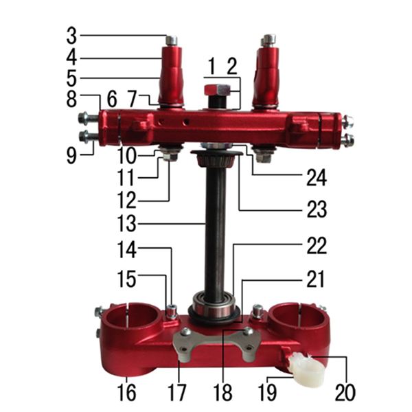 M2R M1 250cc Dirt Bike Head-stock Bearing Kit