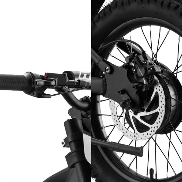 MXR Freestyle 18" 350w 36v Li 18/18 Black MX Kids Electric Balance Bike