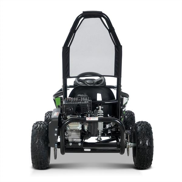 FunBikes Funkart Pro 98cc Green Kids Petrol Go Kart