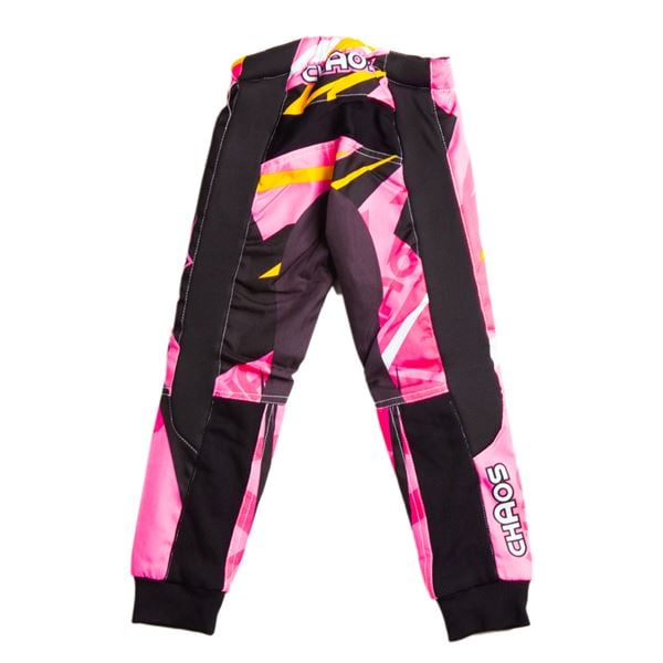 Chaos Kids Off Road Motocross Trouser Pink 