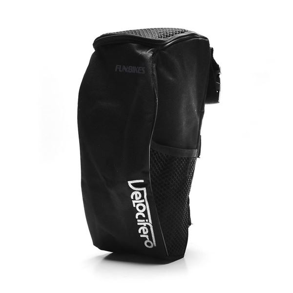 Velocifero Scooter Black Front Pannier Bag