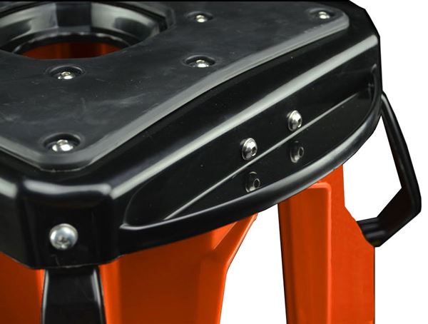 Dirt Pit Bike Pro MX Ridge Orange Stand