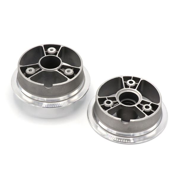 Powerboard Scooter Front 4" 3 Spoke Silver Rim