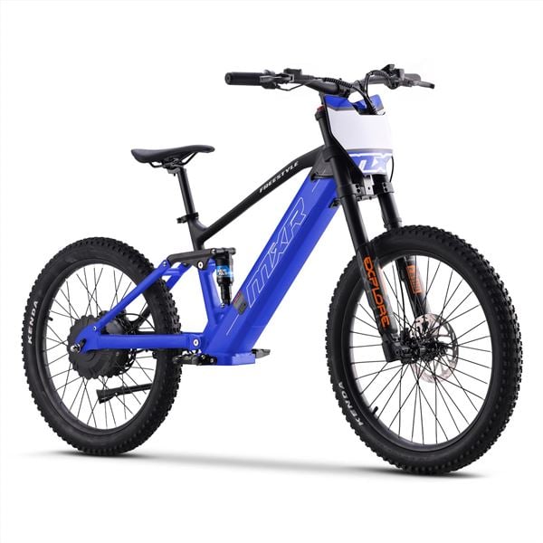 MXR Freestyle 24" 1500w 48v Li 24/24 Blue MX Electric Balance Bike