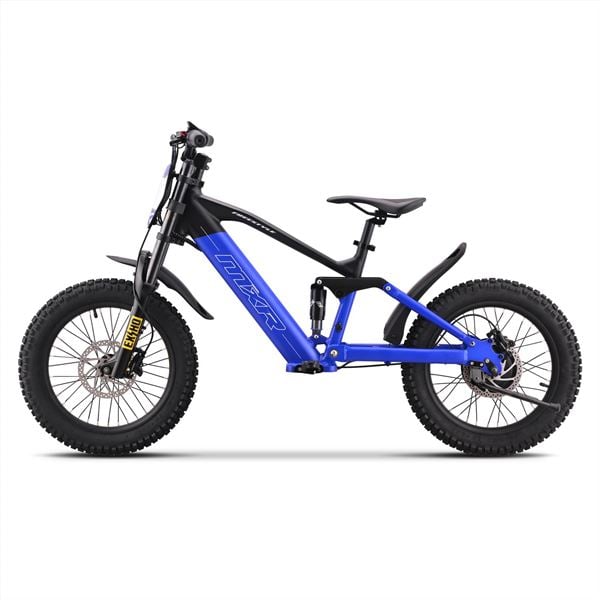 FunBikes MXR Freestyle 18" 500w 36v Li 18/18 Blue Electric MX Bike