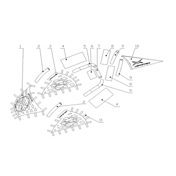 FunBikes 1000w FunKart Left Side Netting