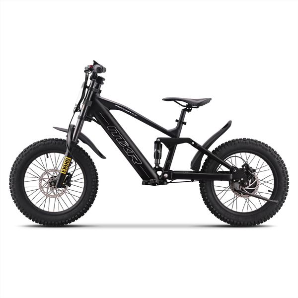FunBikes MXR Freestyle 18" 500w 36v Li 18/18 Black Electric MX Bike