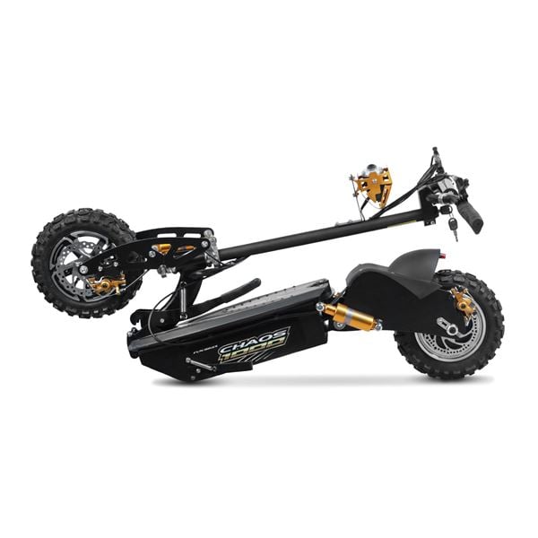 Chaos 1000w 48v SLA Hub Drive Black Off Road Electric Scooter