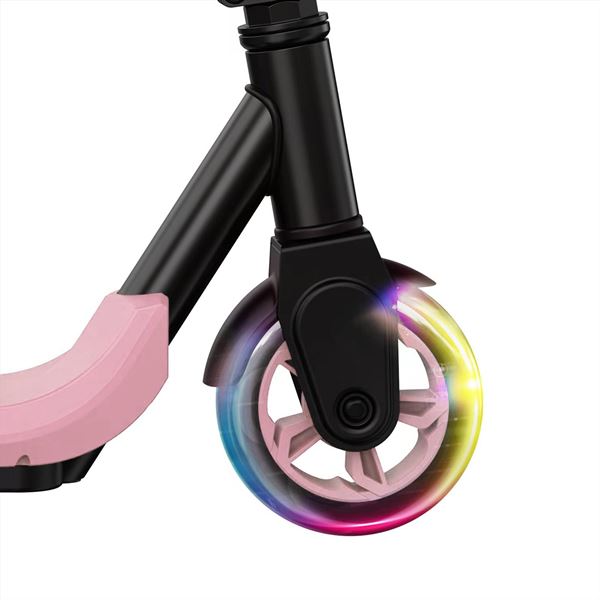 Chaos 60w Funky Light Colour Wheel Pink Kids Electric Scooter