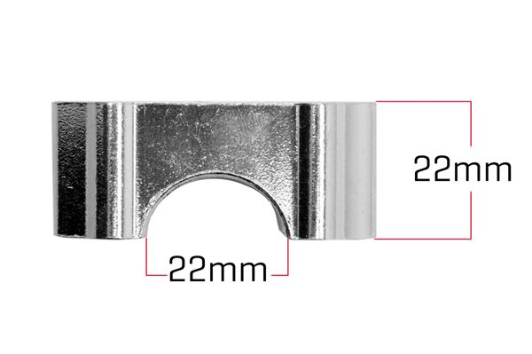 M2R 90R Handlebar Top Clamp