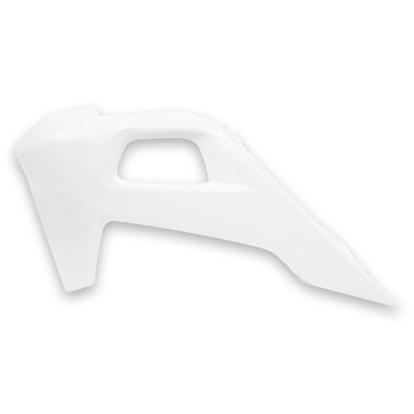 M2R RS-R 250cc Dirt Bike Tank Scoop Plastic LH White