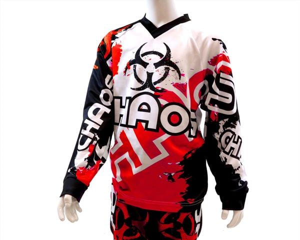 Chaos Kids Off Road Race Shirt Red