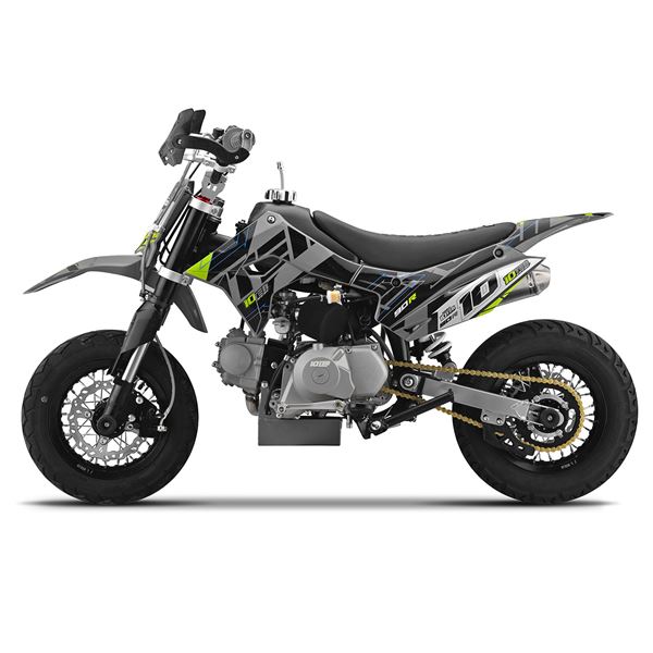 10Ten 90R 90cc Motorbike 62cm Semi-Automatic Mini Supermoto Pit Bike