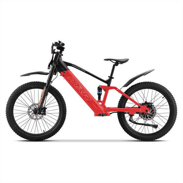 MXR Freestyle 24" 1500w 36v Li 24/24 Red MX Kids Electric Balance Bike