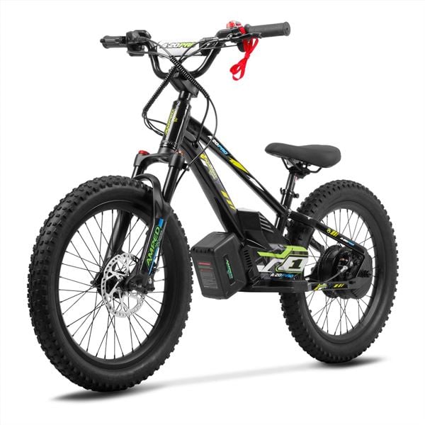 Amped A20 Pro Black 800w 36v 10ah Electric Balance Bike