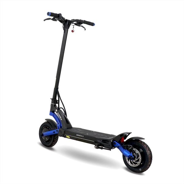 Kaabo Mantis 10 Lite 1000w 48v 13ah Blue Twin Motor Electric Scooter IPX5