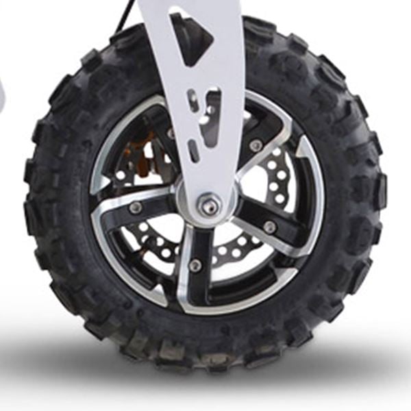 Chaos 48v 1000w Hub Drive Off Road White Adult Electric Scooter