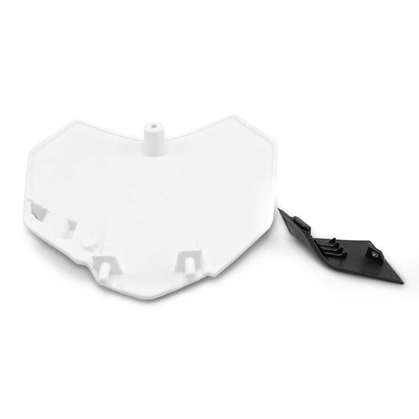 M2R RS-R 250cc Dirt Bike Front Number Board White