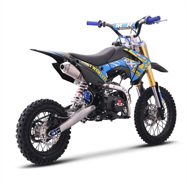 M2R Racing KXF125 120cc 14/12 76cm Black Blue Pit Bike