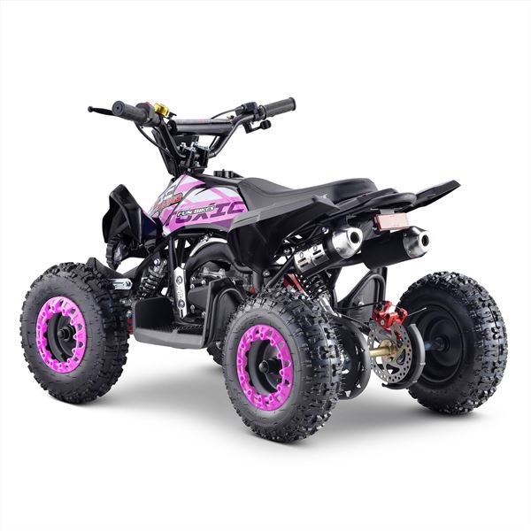 FunBikes Toxic 50cc Pink Kids Petrol Mini Quad Bike
