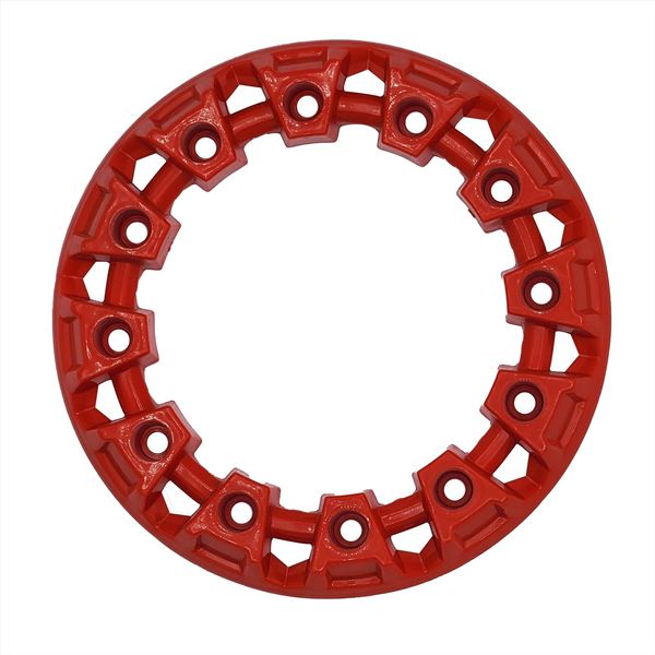 FunBikes Toxic 50cc V2 Mini Quad Red Wheel Rim Protector
