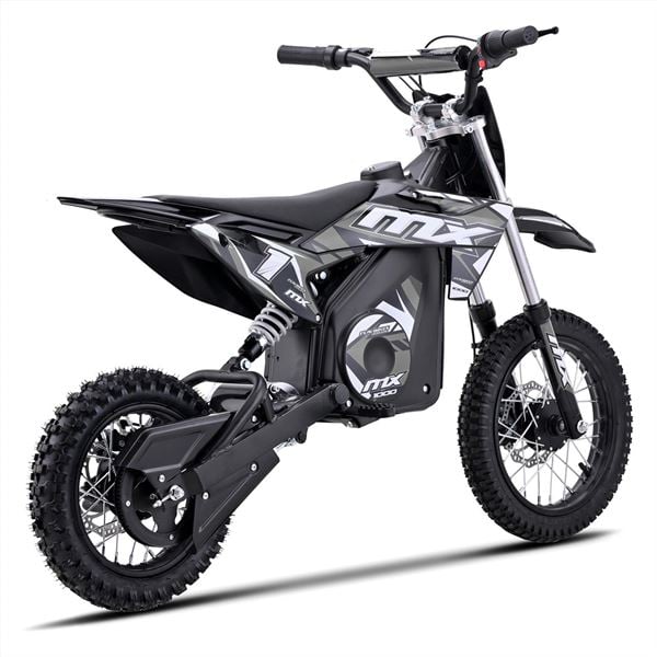 FunBikes MX1000w Grey Kids Electric Dirt Bike