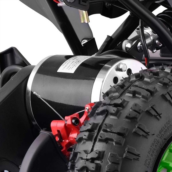 FunBikes Toxic 1000w Black/Green Kids Electric Mini Quad Bike V2