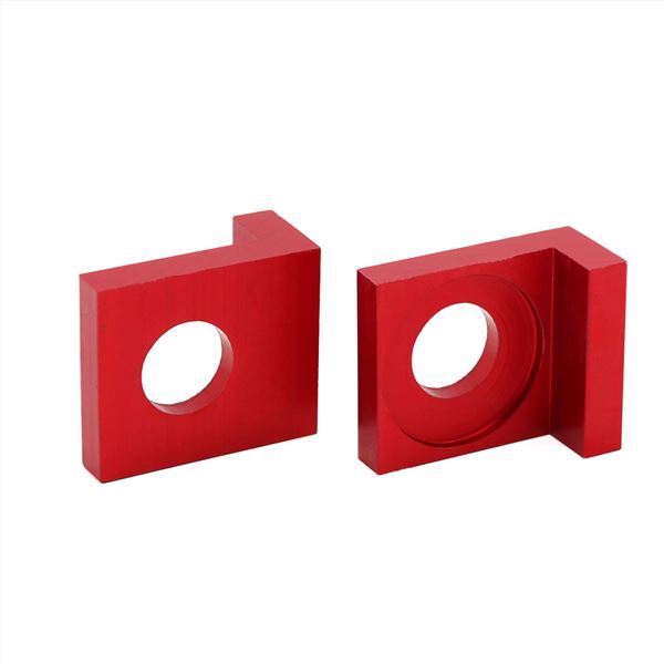 Pit Bike Chain Adjusters Red