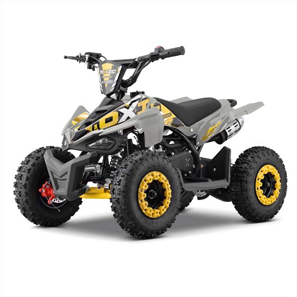FunBikes Toxic 50cc White Kids Petrol Mini Quad Bike