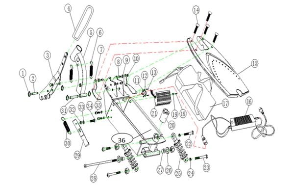 Chaos 1000 Watt Powerboard Scooter Control Box