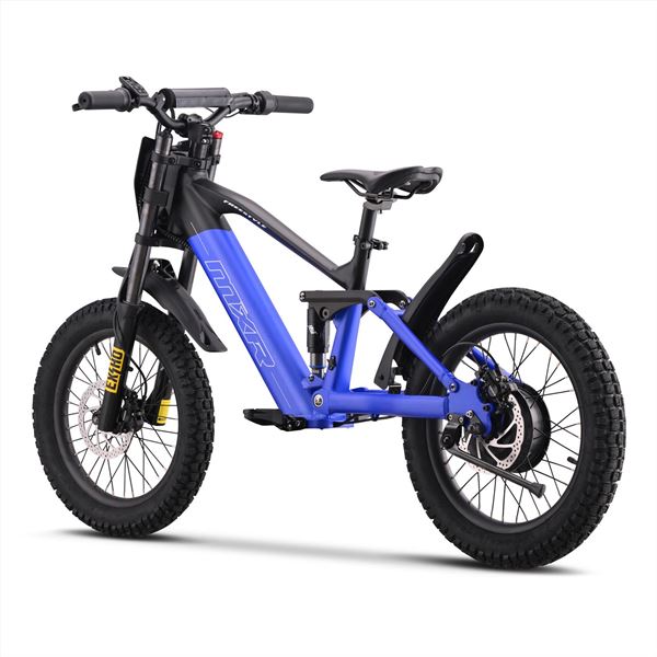 MXR Freestyle 18" 500w 36v Li 18/18 Blue MX Kids Electric Balance Bike